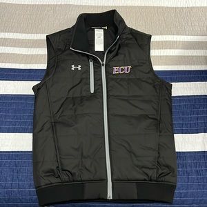 Under Armor - East Carolina Vest - Black with logo - never worn